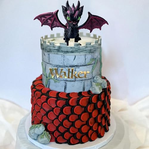 3d impreso dragón rojo de cristal dragón decoración del hogar escritorio ejecutivo decoración oficina en casa decoración cake topper para fiesta de cumpleaños