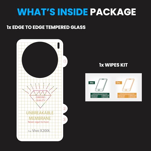 Image of FIRST MART Matte Back Screen Protector for Vivo X200T - TPU Anti-Glare Protection, Anti-Slip, Bubble-Free, Edge to Edge Coverage [ 1 Pack]