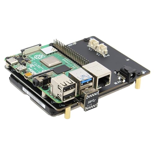 美品・良好】Raspberry Pi 4B （8GB版） + Geekworm NASPi V2.0 +
