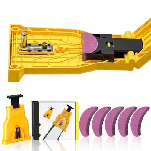 Portable Chainsaw Sharpener with Stones