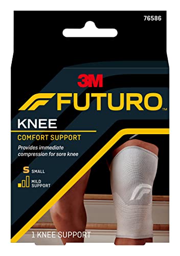 FUTURO Comfort Knee Support, Ideal for Everyday Activities, Breathable, Small