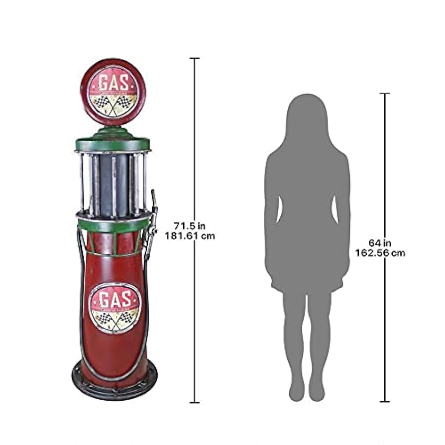 Amazon.com: Design Toscano Service Station Visible Gas Pump