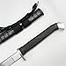 EVA-FRIEREN Tactical Katana Sword | 1060 High Carbon Steel Heat-Treated Full Tang Blade | TPR Shock-Absorption Handle | 101cm Full-Length Sharp Blade Real Sword for Collection