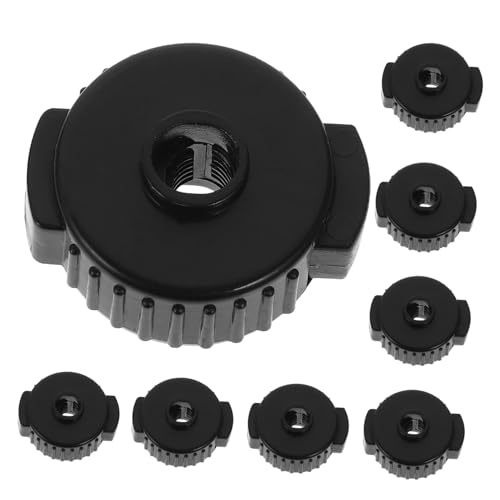 BESTonZON Replacement Parts Set Drum Clamp Cymbal Nuts Quick Release Cap for Stands