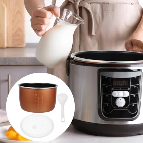 Doublure de casserole intérieure antiadhésive acier inoxydable 304 4l - 8
