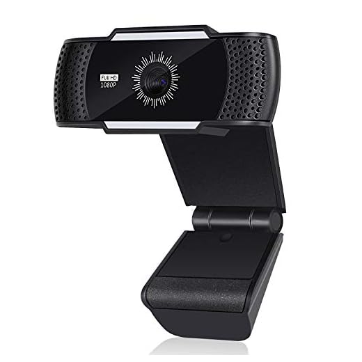 1080P Webcam, Full HD Web Camera with Built-in Dual Microphones, Wide-Screen Camera, and 70-Degree View for PC/Laptop/Desktop Live Streaming, Video Chatting, Recording, Conferencing, Online Teaching