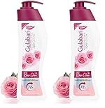 Dabur Gulabari Moisturizing Body Lotion – 400ml For Dry & Dull Skin, Made with 100% Organic Rose Oil, Dermatologically Tested and Paraben Free (Pack of 2)