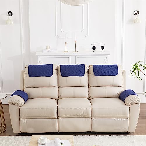 Fundas protectoras de sofá reclinable para tardes de cine con niños y mascotas 8