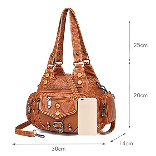 Sac à main seau marron imperméable le cadeau idéal pour femme