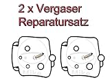  2X Keyster Vergaser-Reparatursatz Eco für Suzuki GSX 600 F FU FU2 Triumph Adventurer Daytona