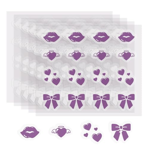 80 Pack Sunscreen Reminder Stickers, UV Stickers for Sunscreen Reapply Reminder, Color-Changing Visual Reminder Stickers to Help Check and Reapply Sunscreen for Kids Adults Outdoor Use, 4 Fun Shapes