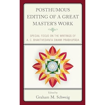 Posthumous Editing of a Great Master's Work
