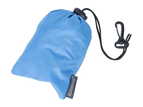 Image of Cosmus Rain & Dust Cover with Pouch for Laptop Bags and Backpacks (T. Blue)