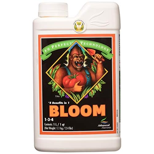 Advanced Nutrients Bloom pH Perfect Fertilizer, 500 ml 1 Liter