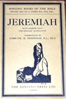 Jeremiah The Soncino Books of the Bible B000GWE1IE Book Cover