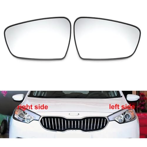 Cristal de espejo lateral para Kia K3 2013-2017 con lentes reflectantes nítidas 2