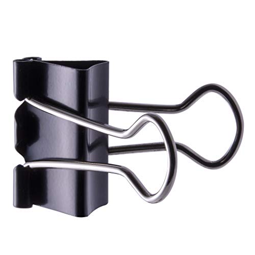 Officemate Small Binder Clips, Black, 12 Boxes Of 1 Dozen Each (144 Total) (99020) #TOP4