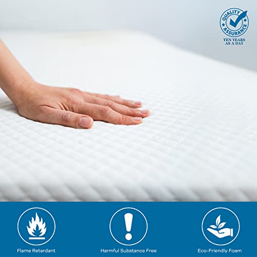 8 Inch Gel Memory Foam Mattress Queen Size, Cooling Gel Foam for Sleep, Bed-in-a-Box, Medium Firm Mattresses CertiPUR-US | Relieve Stress