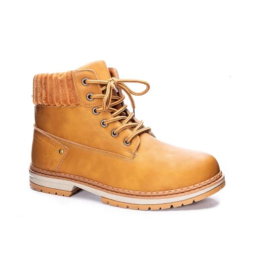Dirty Laundry Women's ALPINE NUBUCK Boot, Camel, 7 US M