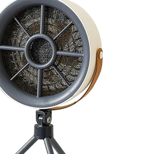 Campana extractora de escritorio portátil USB blanca para apartamentos 2