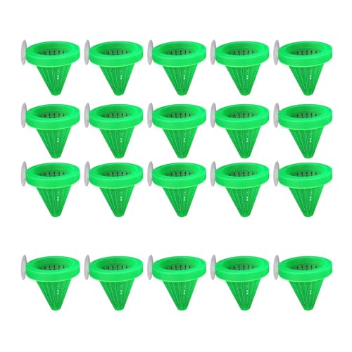 Comederos para Acuario que Evitan Residuos Pack de 20 Conos 2