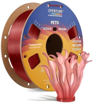 OVERTURE PETG Red 1.00kg