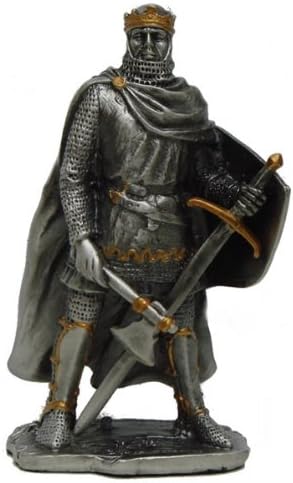 Pewter Robert The Bruce Knight Figurine