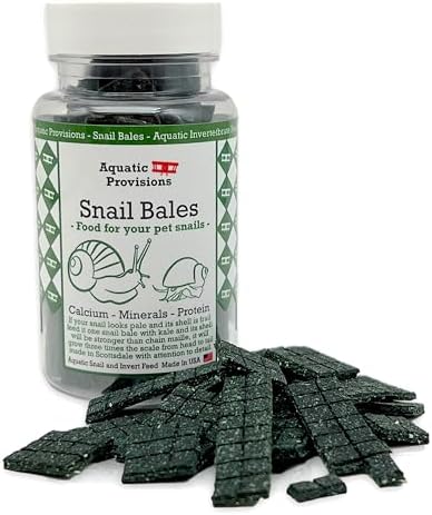 Aquatic Provisions High Calcium Snail Food Snail Bales 50g (1.77 oz)