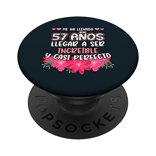Me ha llevado 57 Años 57 Cumpleaños PopSockets PopGrip Intercambiable