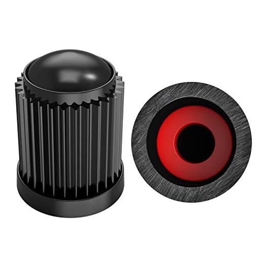 SAMIKIVA (30 Pack) Tire Stem Valve Caps, with O Rubber Ring, Universal Stem Covers for Cars, SUVs, Bike and Bicycle, Trucks, Motorcycles, Airtight Seal Heavy Duty (Black (30 Pack))