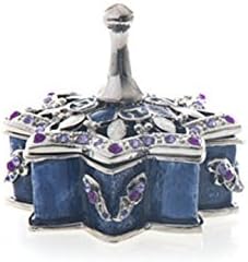 Jeweled Dreidel Hanukkah Top/Blue