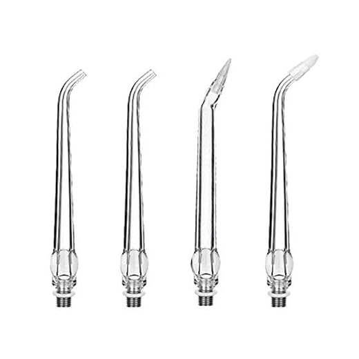 4 Pack Water Jet Tips Replacement for YaFex Portable Water Flosser (AR-W-06D)