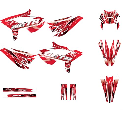 KIT DECO BETA RR 50 DE 2021 à 2026 GALAXIE CLASSIC (rouge)