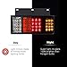 NEWCARE 65LED Trailer Tail Lights Bar with Iron Plate,12V Waterproof LED Turn Signal/Parking/Reverse/Brake/Running Lamp for GMC W Series Isuzu Elf Truck NPR NPR-HD NKR NHR NRR FSR FRR 1984
