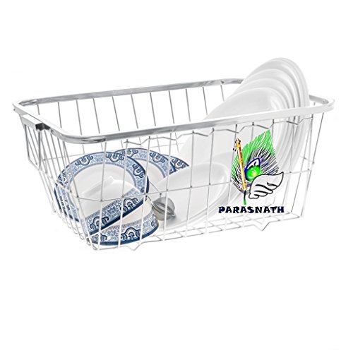 See full amazon price history chart for Parasnath Stainless Steel Small Dish Drainer No.1 Tokra, 48 x 37 x18 cm,- (Made in India) Parasnath Stainless Steel Small Dish Drainer No.1 Tokra, 48 x 37 x18 cm,- (Made in India) (B0713WK3CB) Amazon Price History, Amazon Price Tracker