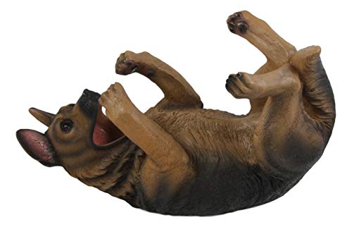 Ebros Lifelike Purebreed Pedigree Canine Adorable German Shepherd Dog Wine Bottle Holder Figurine Statue As Kitchen Wine Cellar Centerpiece Decor Storage Organizer (German Shepherd) #TOP1