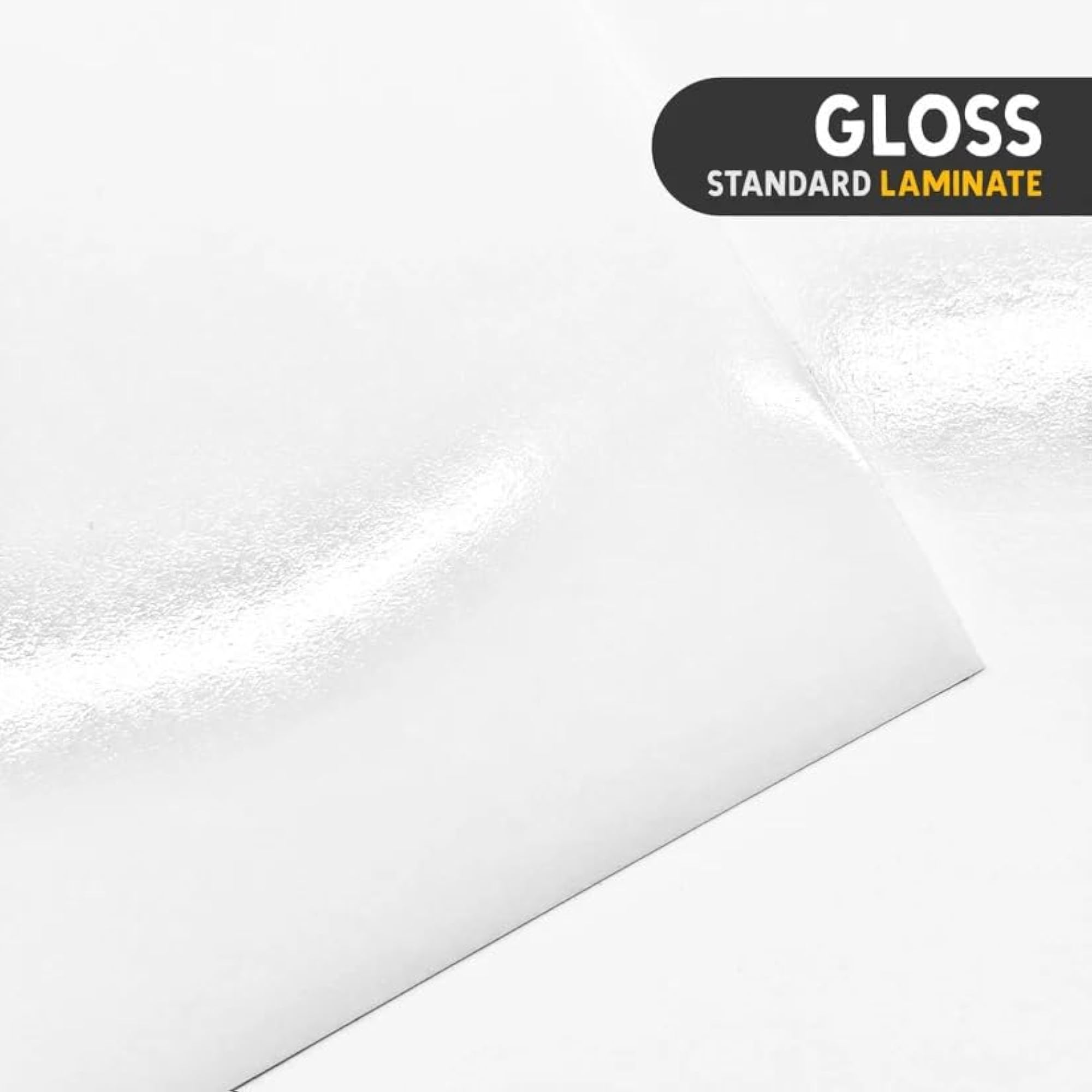 Premium Self-Adhesive Transparent Lamination Sheets, Pack of 10