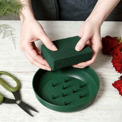 Mousse florale Yardwe pour maintenir vos fleurs fraîches sans flétrir à table - 8