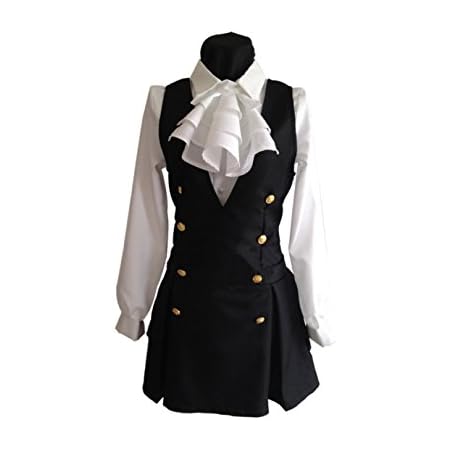 Amazon コスプレ衣装 妖狐 僕ss 白鬼院凜々蝶風 先祖返りver 衣装 ウイッグ 髪飾り付き フルセット コスプレ 仮装 通販