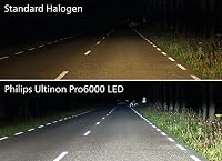 Philips Ultinon Pro6000 H4-LED Scheinwerferlampe mit Straßenzulassung, 230% helleres Licht, 5.800K – Ansicht 4
