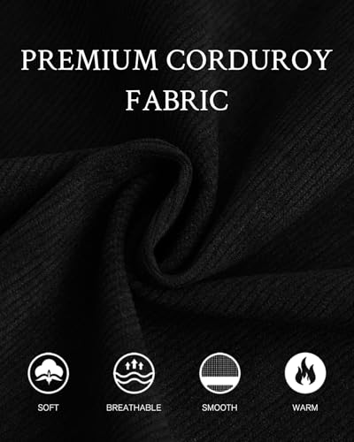 Women's Corduroy Overall Dress Button Down Sleeveless Fall Mini Pinafore Jumper Dress3