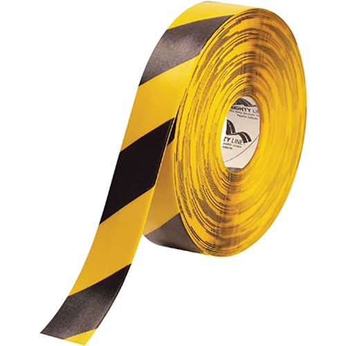 212 Main 3 in. x 36 yds. Yellow Solid Vinyl Safety Tape - Yellow