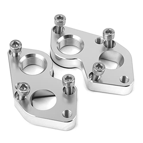 Placas adaptadoras de bomba de agua LS de aluminio robusto y alta precisión