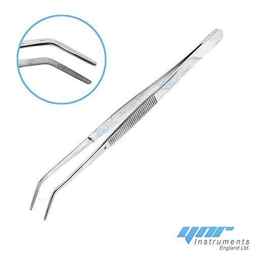 Ynr Instruments Ltd Dental Kit & Scalers, 8 Piece Stainless Steel Mirror & Tooth Scraper Set With Cotton Twizers + Leather Storage Case, Plaque Remover For Scraping Heavy Tartar & Bacteria Buildups #TOP7