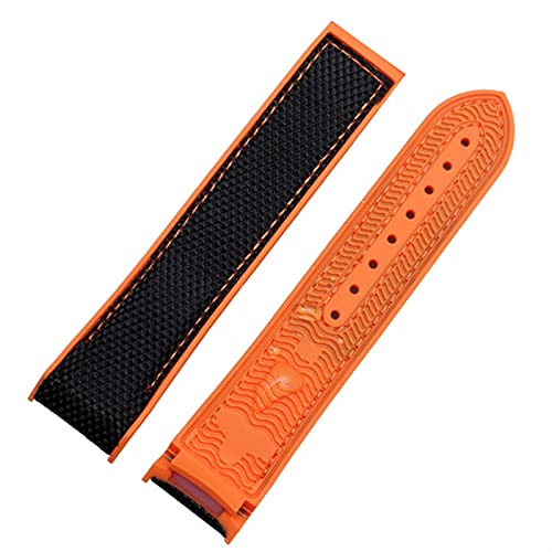 Bracelet de montre en caoutchouc nylon pour homme Omega idéal au quotidien