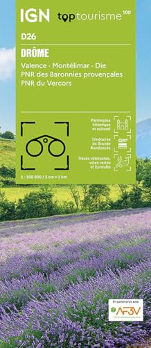 26 Drôme: 1:100000 (TOP 100) 🔥