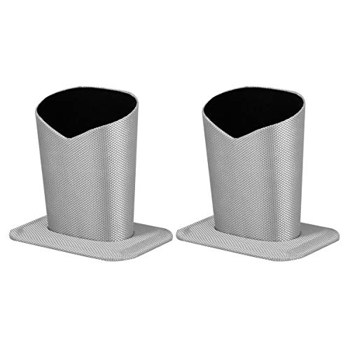 Healifty 2Pcs Porte-Lunettes Anti-Rayures Se Tient Étui Droit avec Doublure en Tissu Doux Étui de Protection pour Lunettes pour Bureau Stand Table de Chevet Table D'extrémité Cover