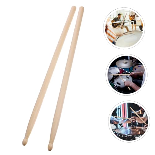 Baquetas de madera para batería 6 pares TOYANDONA miniatura 7