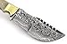 Poshland TR-177 Custom Handmade Damascus Steel 10 Inches Tracker Knife (Bone)
