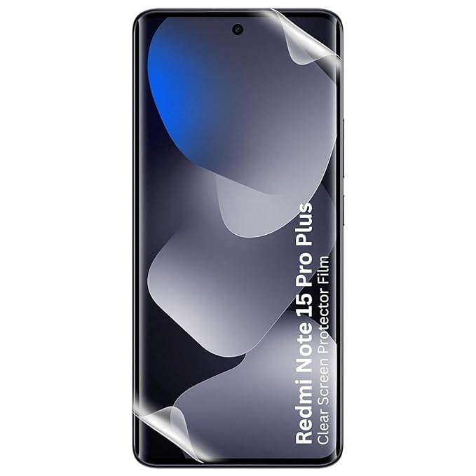 Image of BLACKSHEEP Matte Screen Protector for Redmi Note 15 Pro Plus Membrane Case Friendly Full Edge to Edge Screen Coverage & Installation Kit